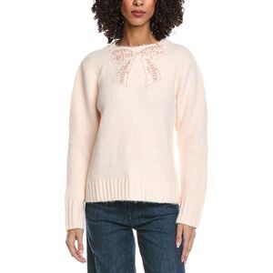 Fate Womens  Wool-Blend Sweater, Pink